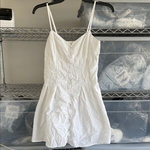 American Eagle Outfitters White Mini Dress
